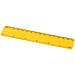 Refari 15 cm Lineal aus recyceltem Kunststoff, gelb