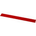 Refari 30 cm Lineal aus recyceltem Kunststoff, rot