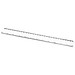 Refari 30 cm Lineal aus recyceltem Kunststoff, weiß