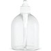 REFLASK 500. Hygiene Spender aus PET und PP 500 mL, Weiß
