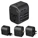 Reiseadapter Maracena,schwarz