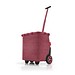 reisenthel® Einkaufsroller carrycruiser, twist maroon