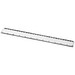 Renzo 30 cm Kunststoff-Lineal, transparent klar