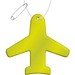 RFX™ H-09 Reflektierender TPU-Anhänger Flugzeugs, neongelb