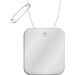 RFX™ H-20 rechteckiger reflektierender PVC-Anhänger XXL, weiss