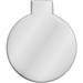 RFX™ M-10 Runder, reflektierender PVC-Magnet, groß, weiss