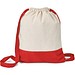 ROMFORD. Turnbeutel aus 100% Baumwolle (180 g/m²), Rot