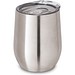 RONDE. Reisebecher aus Edelstahl 400 ml, Satinsilber