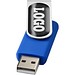 Rotate Doming USB-Stick, royalblau, 8GB