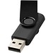 Rotate Metallic USB-Stick, schwarz, 64GB