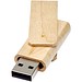 Rotate USB Stick aus Holz, hellbraun, 4GB