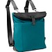 ROVER BACKPACK II. Rucksack aus Stoff und PU, Petrol