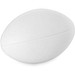 RUGBY. Anti-Stressball aus PU, Weiß