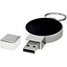 Runder Light Up USB Stick, blau, 1GB