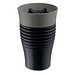 koziol Thermo-Trinkbecher Safe To Go, 400 ml, schwarz/grau koziol Thermo-Trinkbecher Safe To Go, 400 ml, schwarz/grau