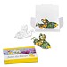 Samenpapier in Klappkärtchen, Ostern, Bienchen, 1-seit. Druck