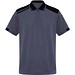 Samurai Kurzärmeliges Poloshirt mit antibakterieller Wirkung, 160 g/m2, unisex, blei/schwarz, M