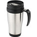 Sanibel Isolierbecher, 400 ml, silber,schwarz