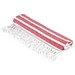 SARDENHA. Strandtuch aus Baumwolle (70% recycelt) und Polyester (30% recycelt) (180 g/m²), Rot