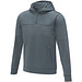 Sayan Kapuzenpullover mit halbem Reißverschluss für Herren, stahlgrau,  XL