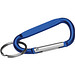 Schlüsselanhänger mit Karabinerhaken, blau