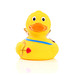 Schnabels® Bade-Ente Amor, bunt