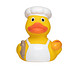 Schnabels® Bade-Ente Bäcker, bunt