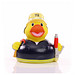 Schnabels® Bade-Ente Feuerwehr, gelb/schwarz