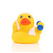 Schnabels® Bade-Ente Fitness, bunt
