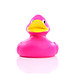 Schnabels® Bade-Ente Giant, 30 cm, lila/rot/pink