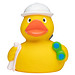 Schnabels® Bade-Ente Globetrotter, bunt