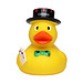 Schnabels® Bade-Ente Poker Ente, bunt