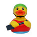 Schnabels® Bade-Ente Ruderboot, bunt