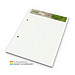 Geiger-Notes Schreibblock green+blue A5, 50 Blatt mit 2-fach Abheftlochung, inkl. Druck