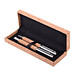 Schreibset CORK SIGNATURE,braun, silber