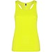 Schura Sport Top für Damen, Fluor Yellow, L