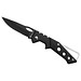 Schwarzwolf outdoor® GEDIZ Taschenmesser, schwarz