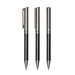 senator® Drehkugelschreiber Carbon Line Black, blaue Mine, Metall