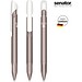 senator® Evoxx Duo Polished Recycled Druckkugelschreiber, warm gray 10