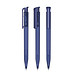 senator® Druckkugelschreiber Super Hit Frosted, blaue Mine, blau 2757