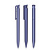 senator® Druckkugelschreiber Super Hit Polished, blaue Mine, blau 2757