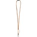 SET Lanyard CORK Long (Ø 5 mm) mit 9 mm Karabinerhaken und Ø 5 mm Sicherheitsverschluss, Natur