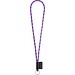 SET Lanyard TUBE Long (Ø 7 mm) mit Ring Ø 32 mm, Rosa Hexachrome/Königsblau