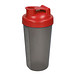 Shaker Protein, 0,6 l, standard-rot/transluzent-grau