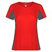 Shanghai Sport T-Shirt für Damen, rot / Dark Lead, S