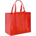 SHOPPER. Einkaufstasche aus Non-woven (80 g/m²), Rot