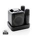 Singvibe Karaoke-Set mit Doppelmikrofon aus RCS rec. ABS, schwarz