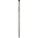 Sleek Stylus Matte Pen Silber Blaue Tinte