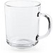 SOFFY. Tasse aus Glas 230 mL, Transparent