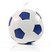 Soft-Fußball, weiß/blau, klein
